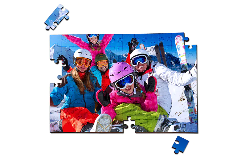 Personalisiertes Holzpuzzle