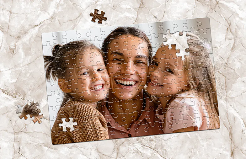Personalisierte Puzzles|Printerpix Fotopuzzle mit bedruckter Box und 1000 Teilen|Puzzle mit 500 Teilen und Box||||||||