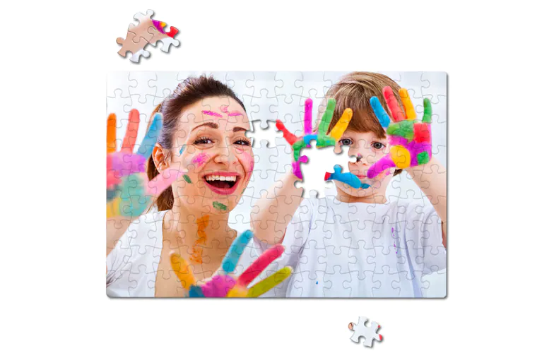 500-teiliges Puzzle mit Box