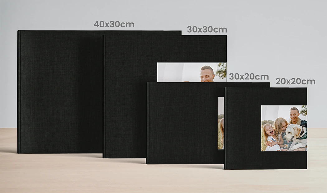 XL Acryl-Fenster-Fotoalben