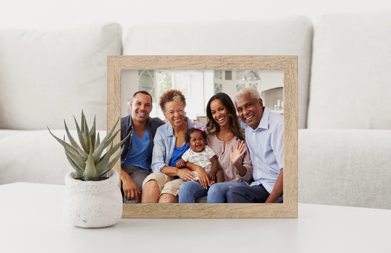 Gerahmte Fotoabzüge