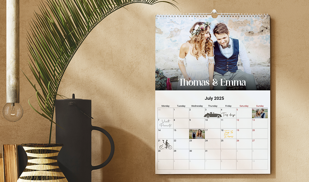 Personalisierte Fotokalender
