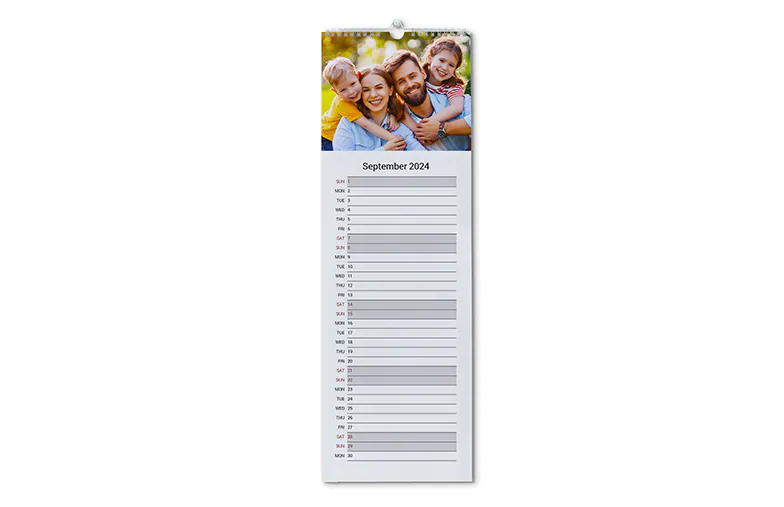 Personalisierter Küchenkalender
