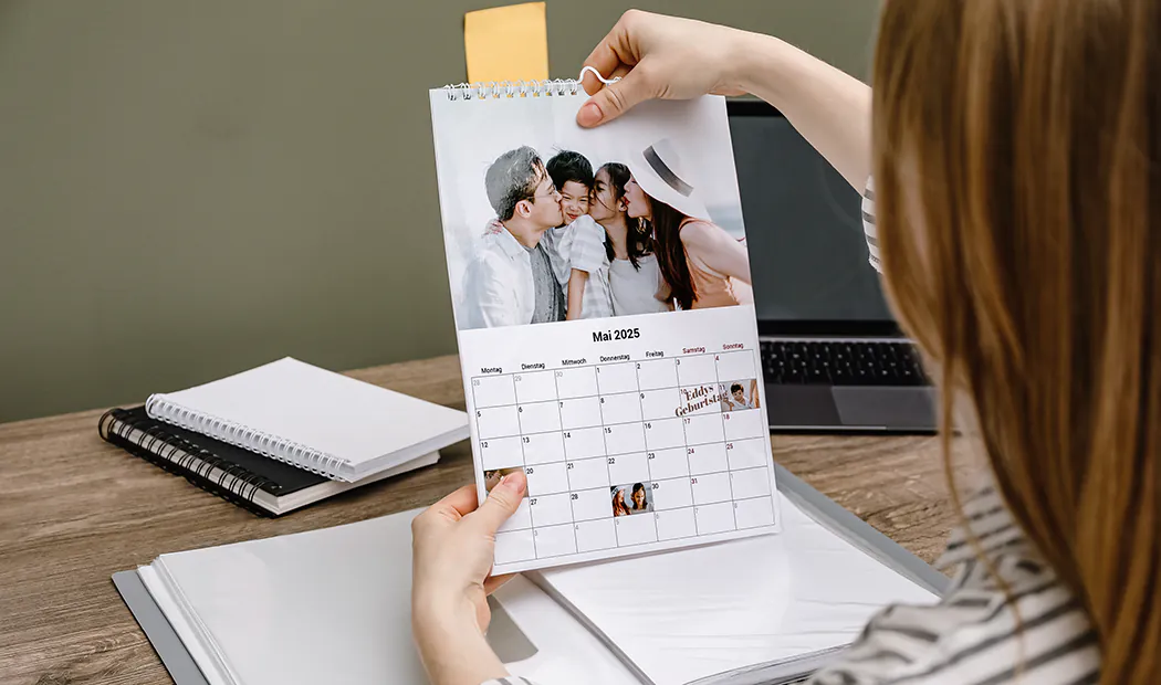 Personalisierter Küchenkalender