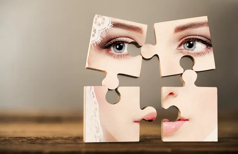 Personalisiertes Holzpuzzle