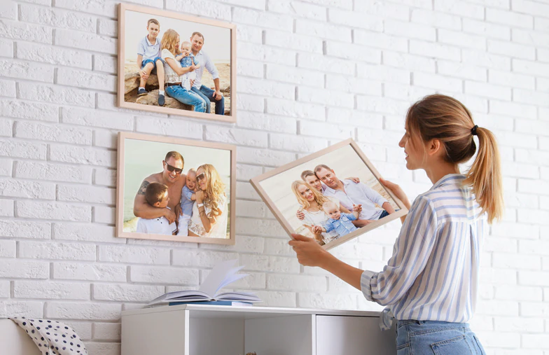 Gerahmte Fotoabzüge