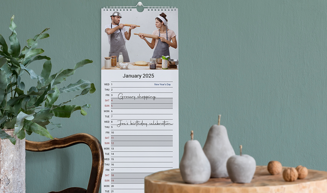 Personalisierte Fotokalender