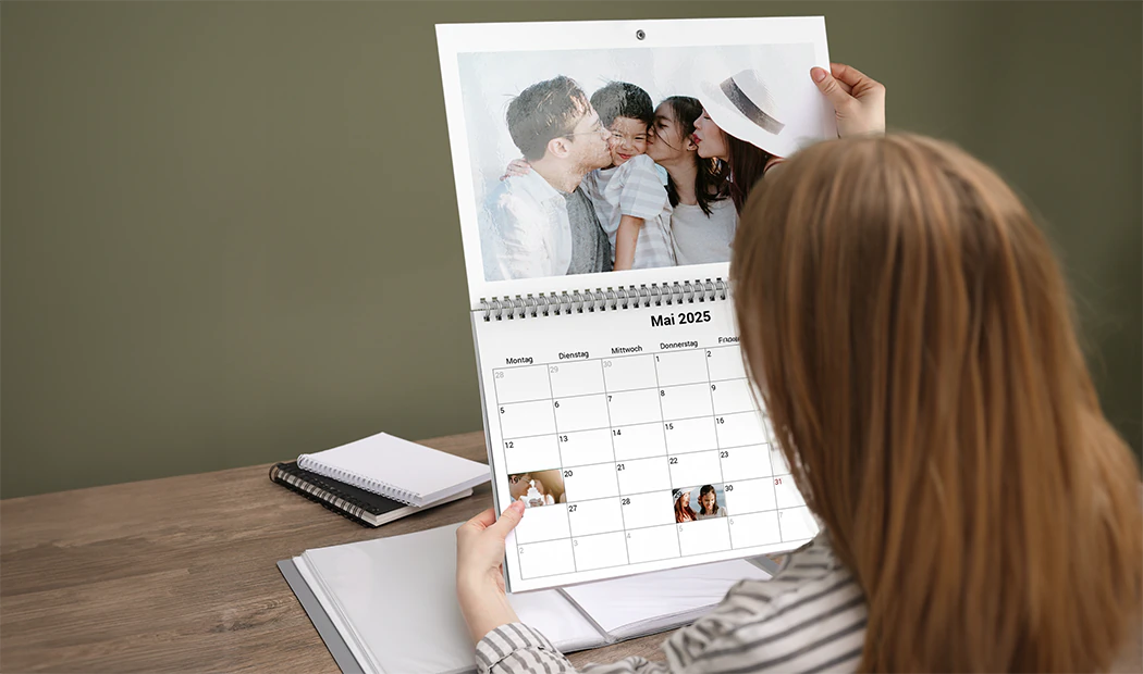 Personalisierter Doppelkalender