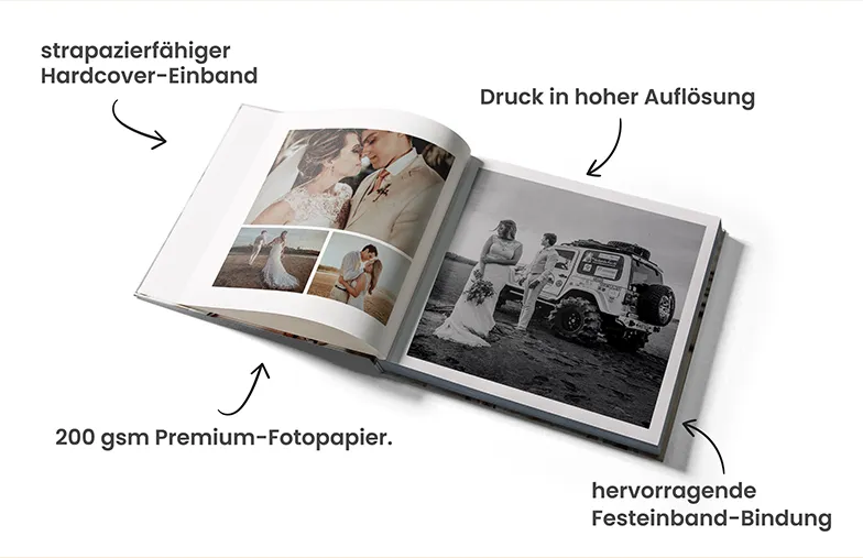 Hardcover-Fotobücher