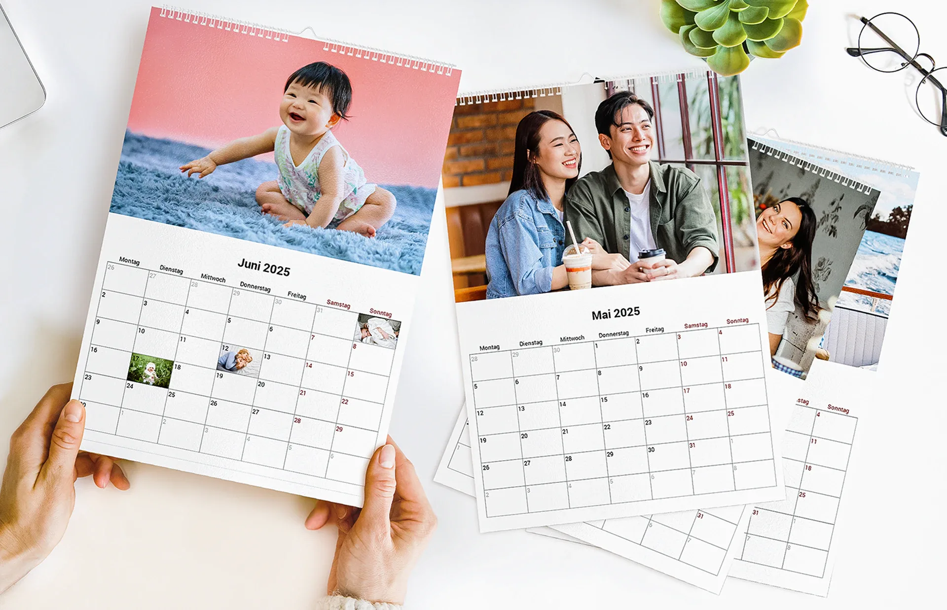 Personalisierter Wandkalender