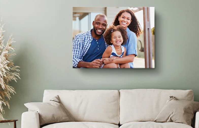 Familien-Foto-Leinwanddrucke