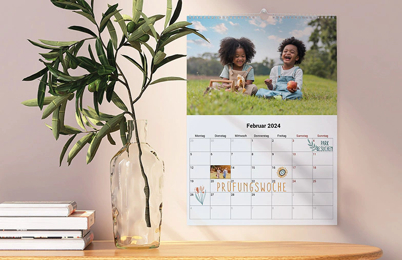 Personalisierter Wandkalender