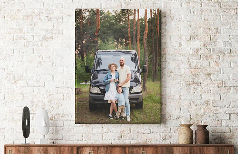 Familien-Foto-Leinwanddrucke