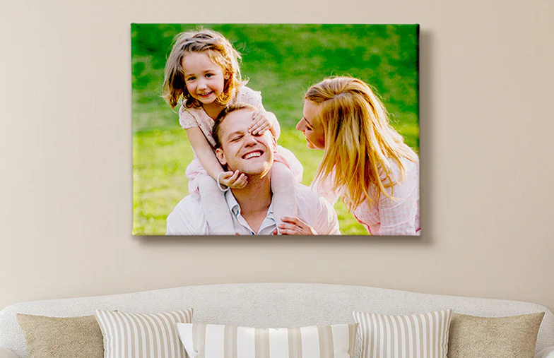 Familien-Foto-Leinwanddrucke